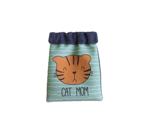 Cat Mom Snap Pouch