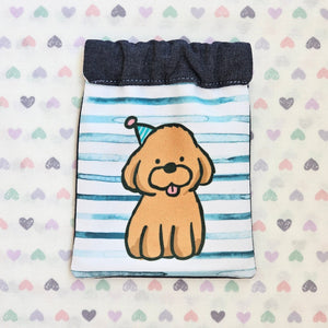 Party Poodle (Muffinsaurs) Snap Pouch