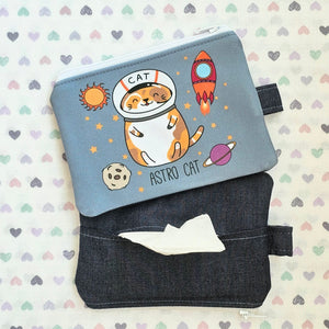 Astro Cat Tissue Pouch