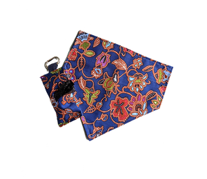 Authentic SQ Batik Over the Collar Pet Bandana Set