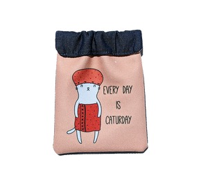 Caturday Snap Pouch