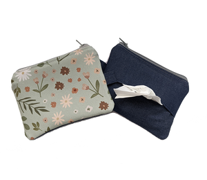 Everly Tissue Zipper Pouch