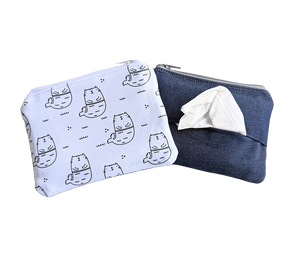 Mercat Tissue Zipper Pouch