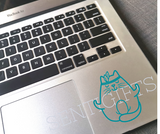 Namaste Meow Vinyl Decal