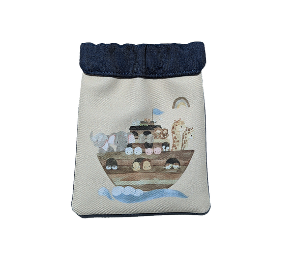 Noah's Ark Snap Pouch