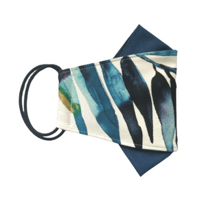 Blue Tropics 3D Fabric Mask