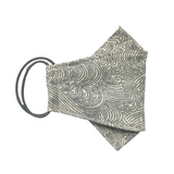 Wave Pattern 3D Fabric Mask