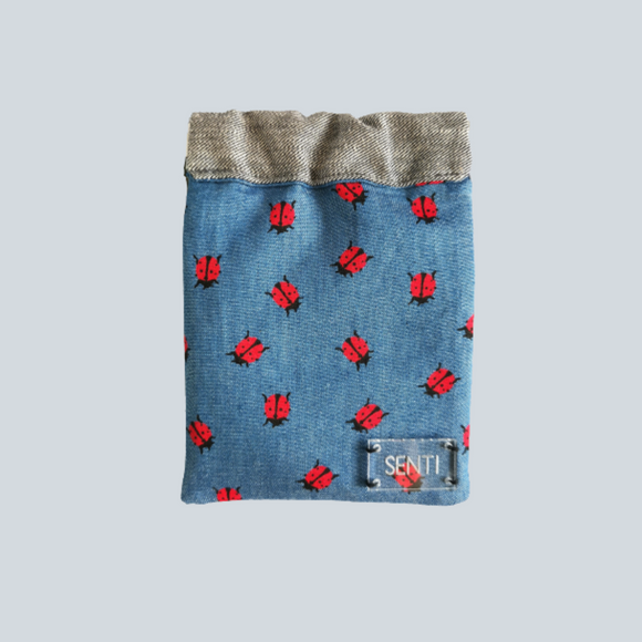Lady Bug Snap Pouch