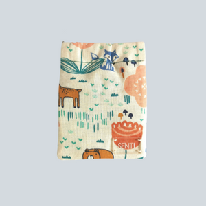 Beary Field Snap Pouch