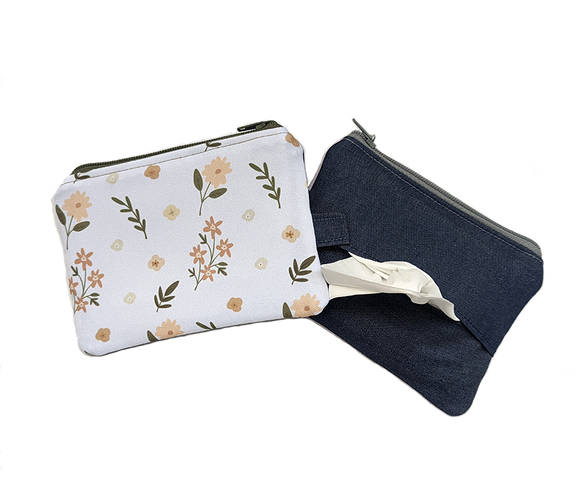 Estelle Tissue Zipper Pouch