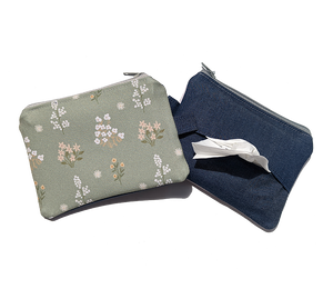 Esther Tissue Zipper Pouch